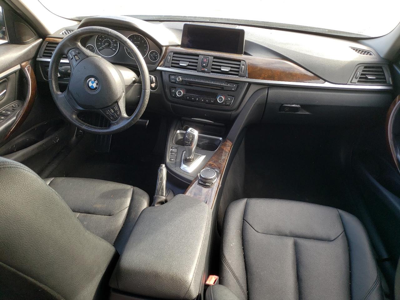 2015 Bmw 320 I Black vin: WBA3B1G5XFNT63736