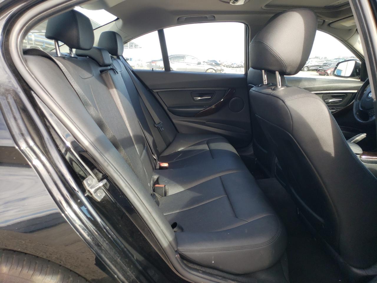 2015 Bmw 320 I Black vin: WBA3B1G5XFNT63736