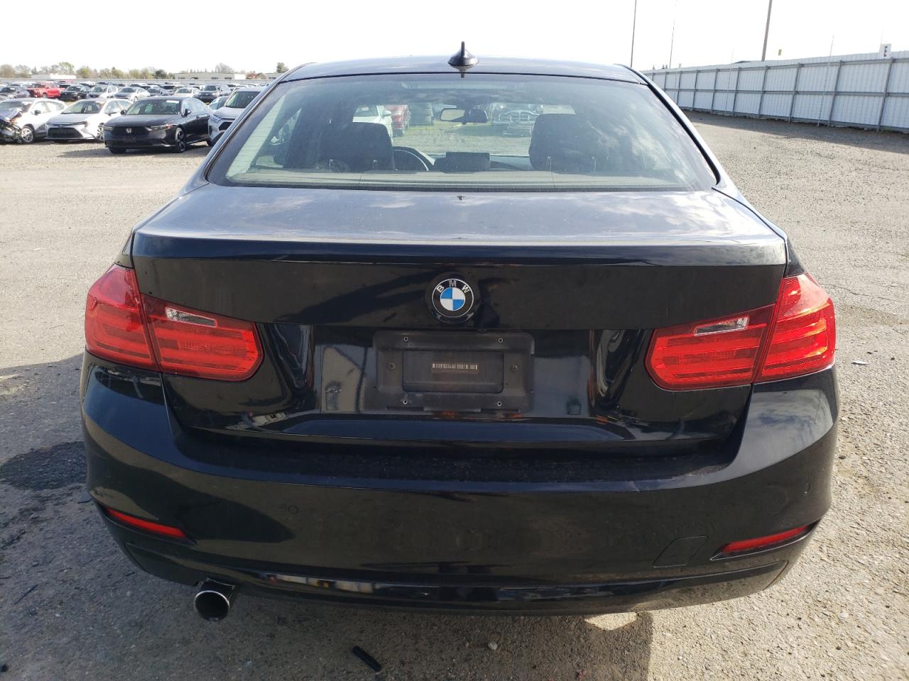 2015 Bmw 320 I Black vin: WBA3B1G5XFNT63736