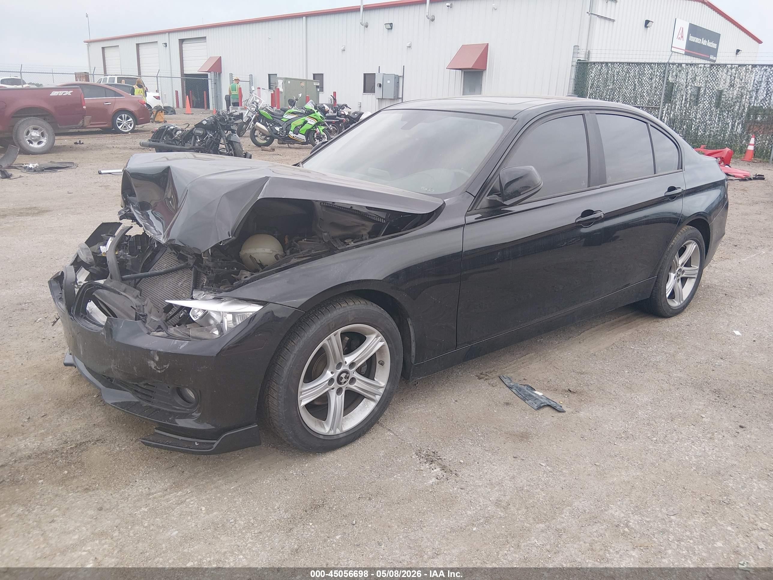 2013 Bmw 328i Xdrive Black vin: WBA3B3C50DF532347