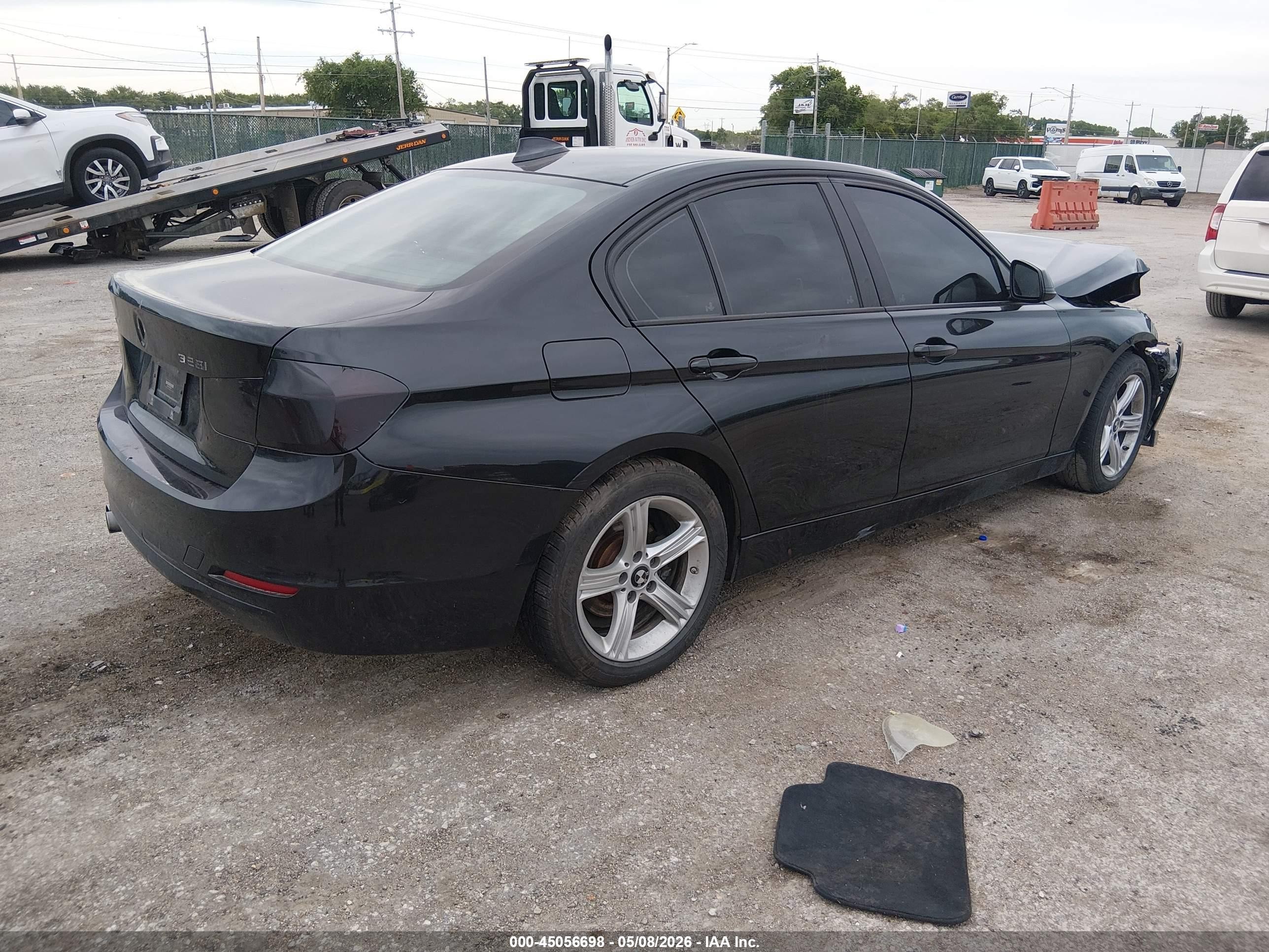 2013 Bmw 328i Xdrive Black vin: WBA3B3C50DF532347