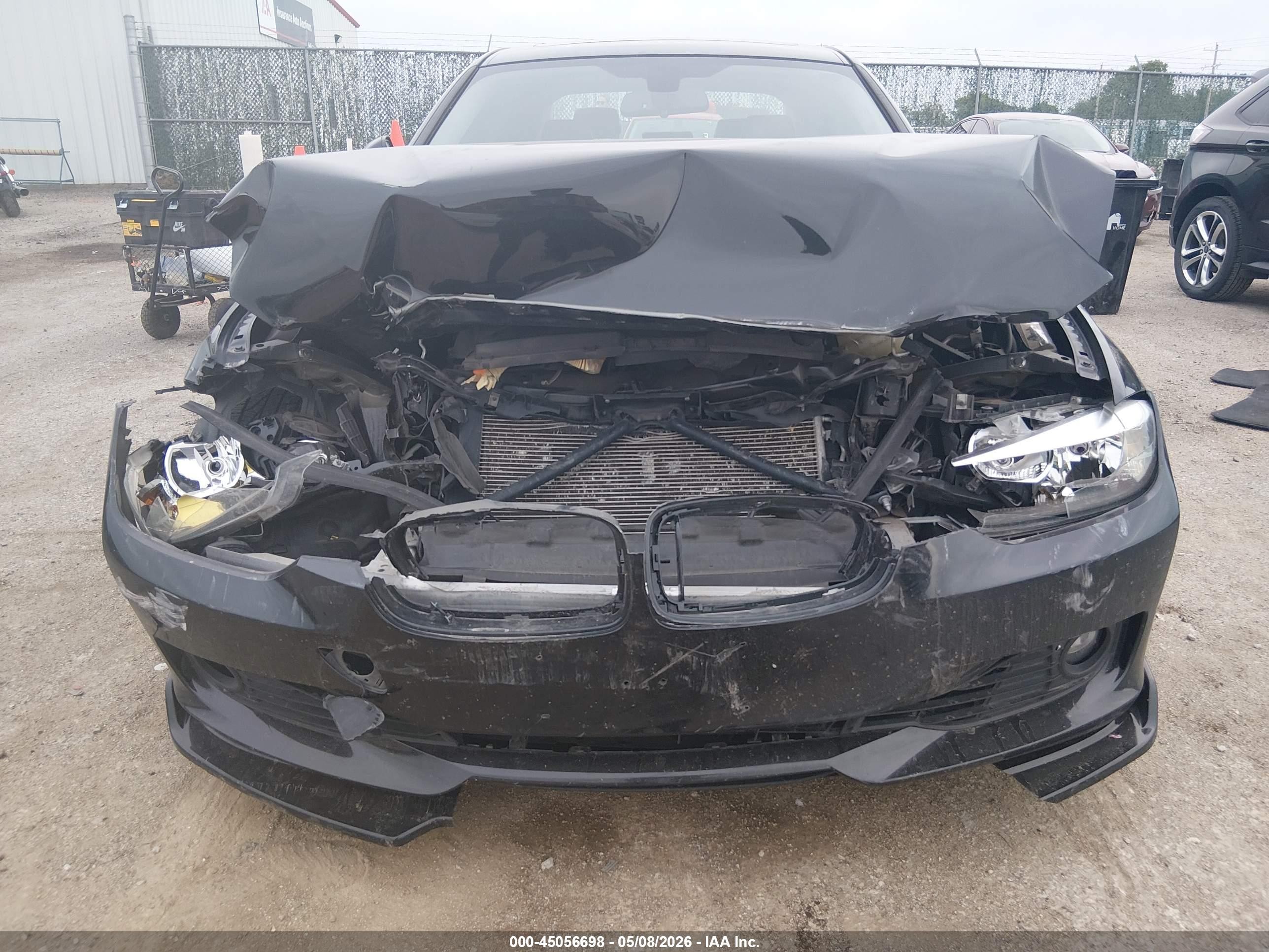 2013 Bmw 328i Xdrive Black vin: WBA3B3C50DF532347