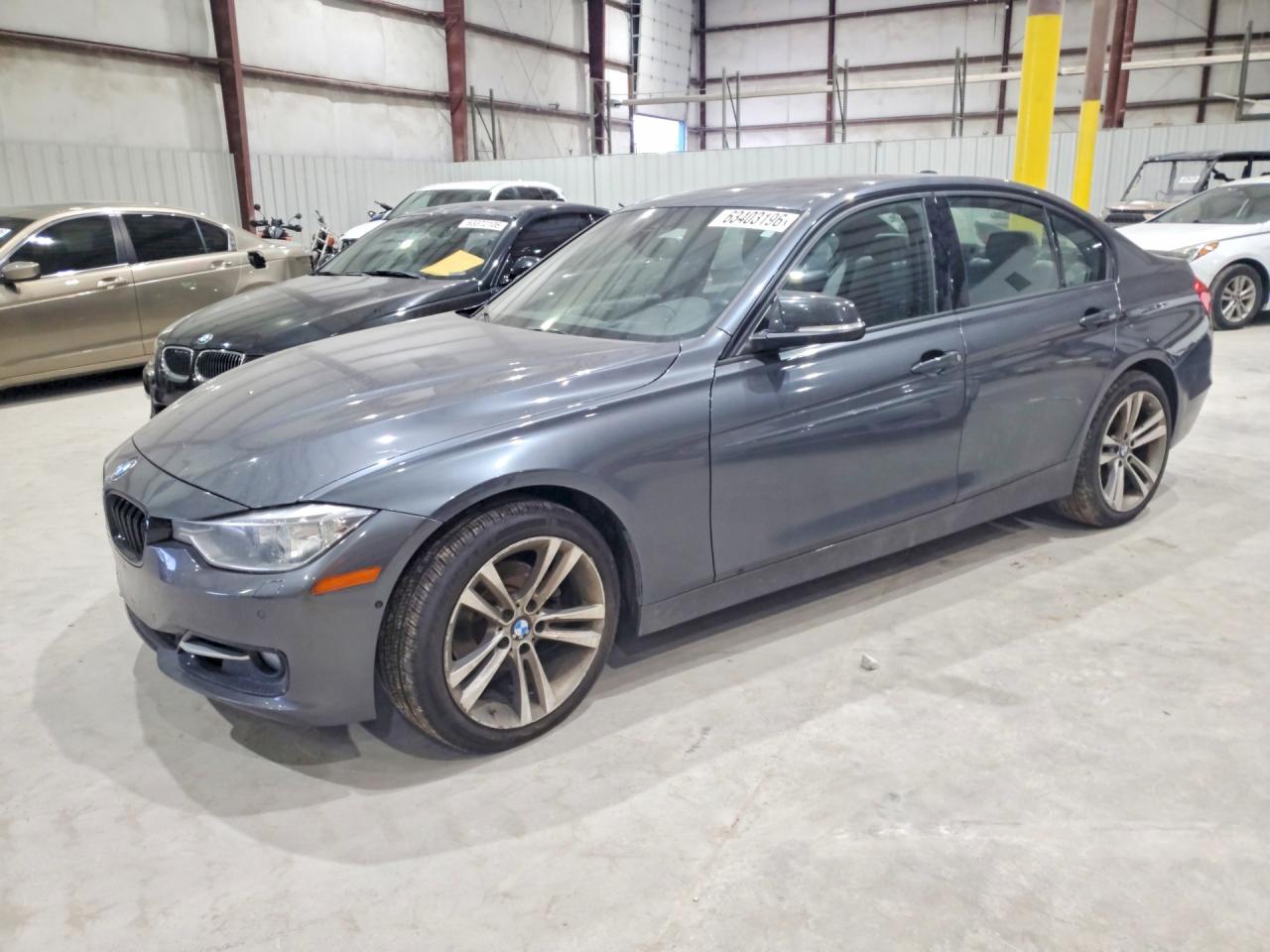 2013 Bmw 328 Xi Gray vin: WBA3B3C50DF538987