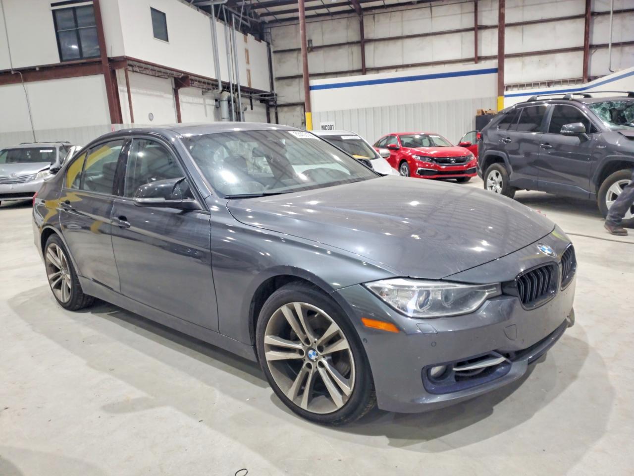 2013 Bmw 328 Xi Gray vin: WBA3B3C50DF538987