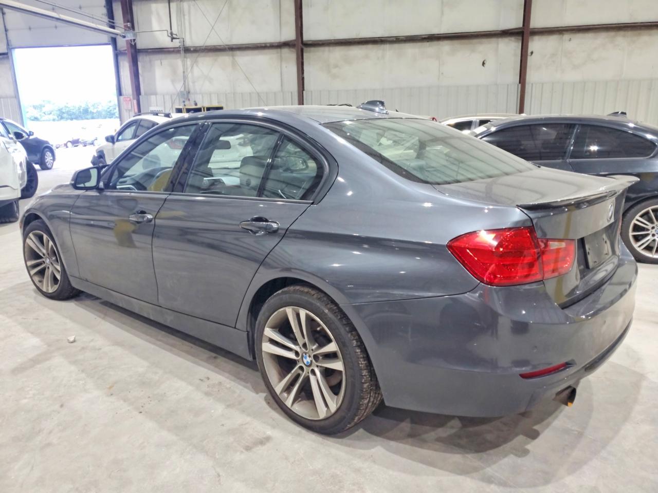 2013 Bmw 328 Xi Gray vin: WBA3B3C50DF538987