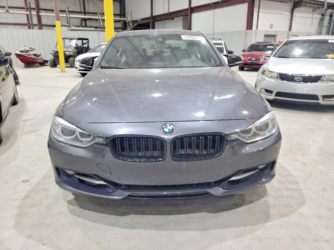 2013 Bmw 328 Xi Gray vin: WBA3B3C50DF538987