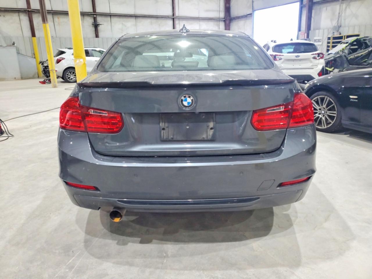 2013 Bmw 328 Xi Gray vin: WBA3B3C50DF538987