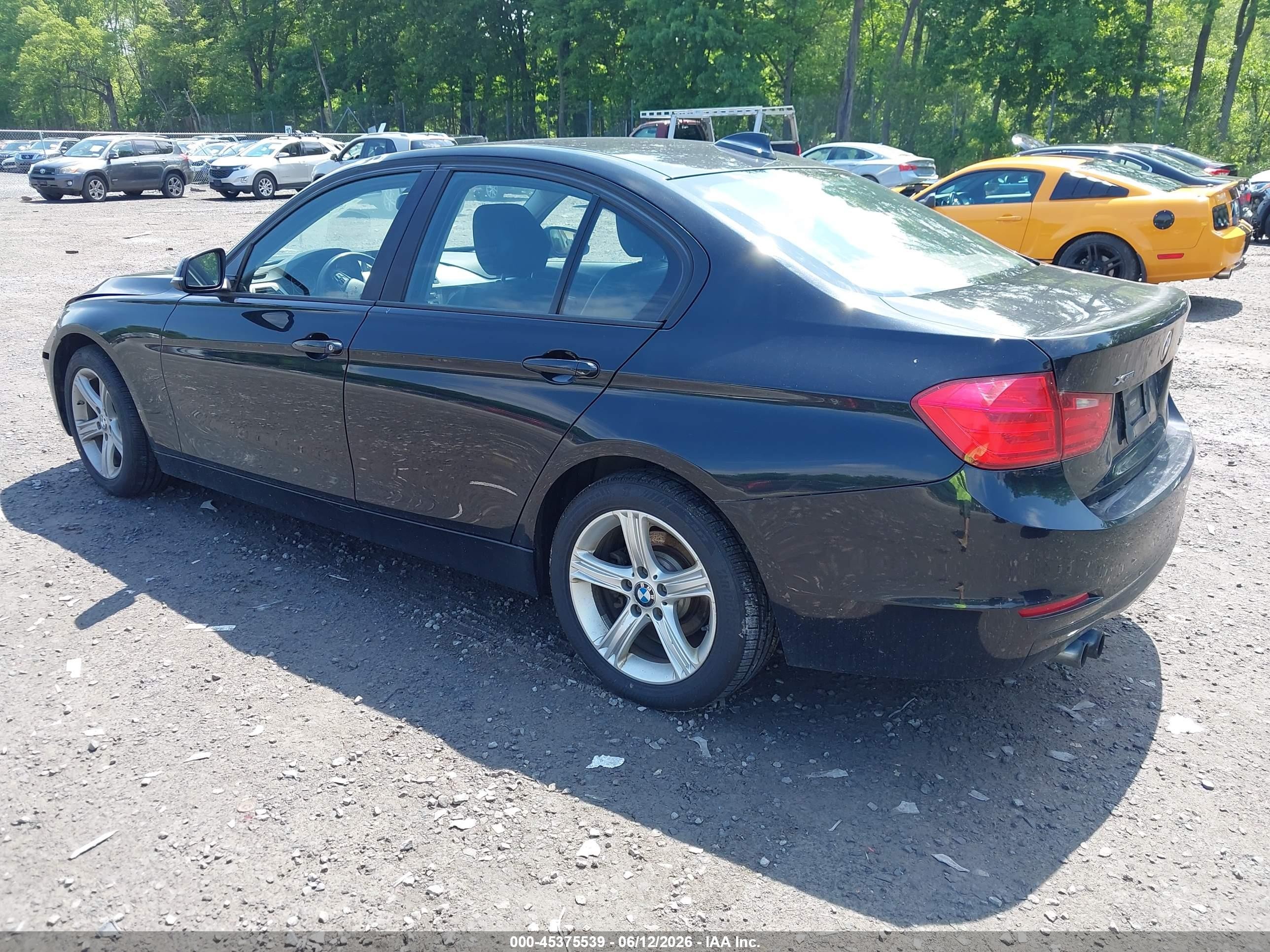 2013 Bmw 328i Xdrive Черный vin: WBA3B3C50DF541632