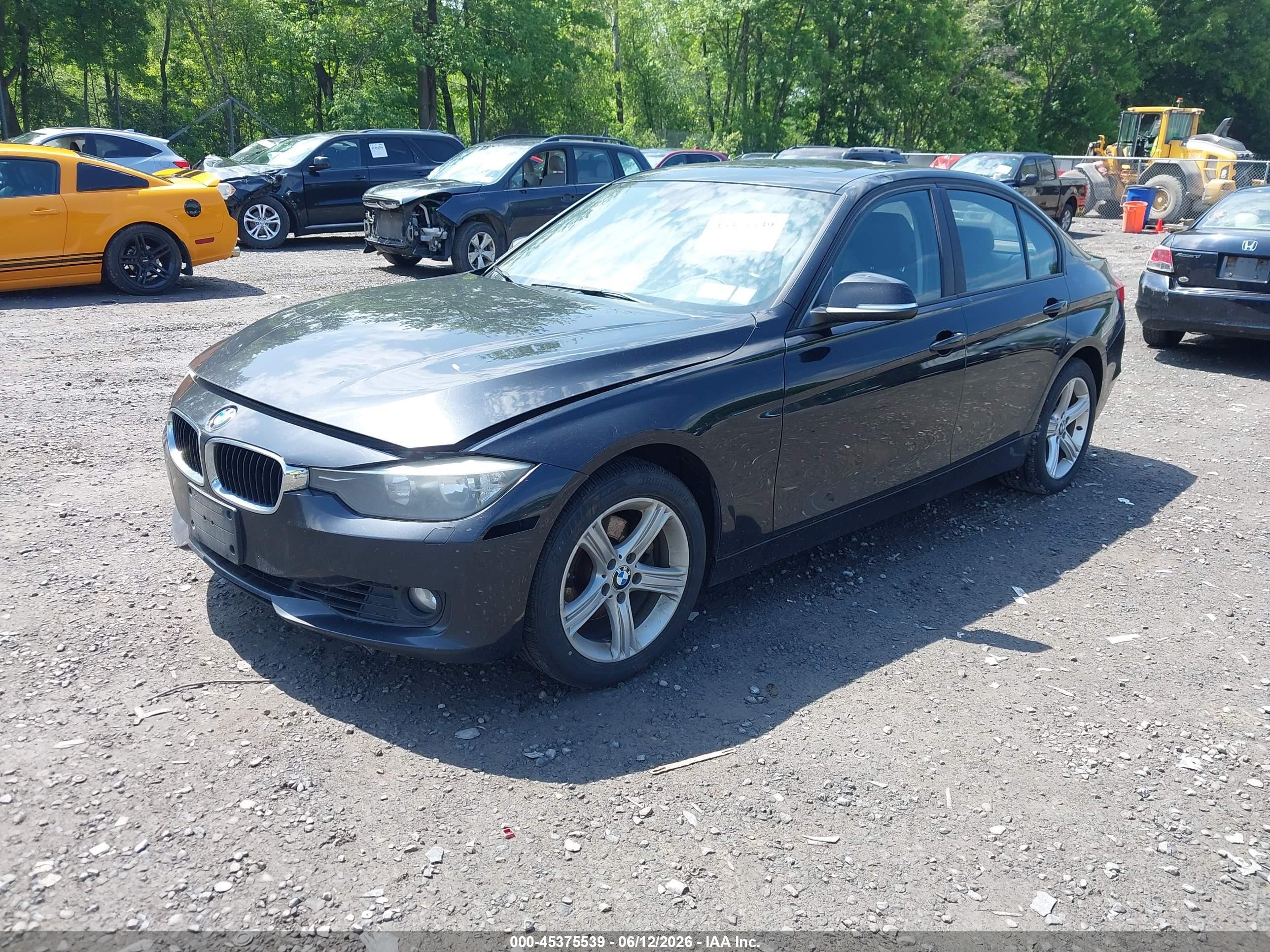 2013 Bmw 328i Xdrive Черный vin: WBA3B3C50DF541632