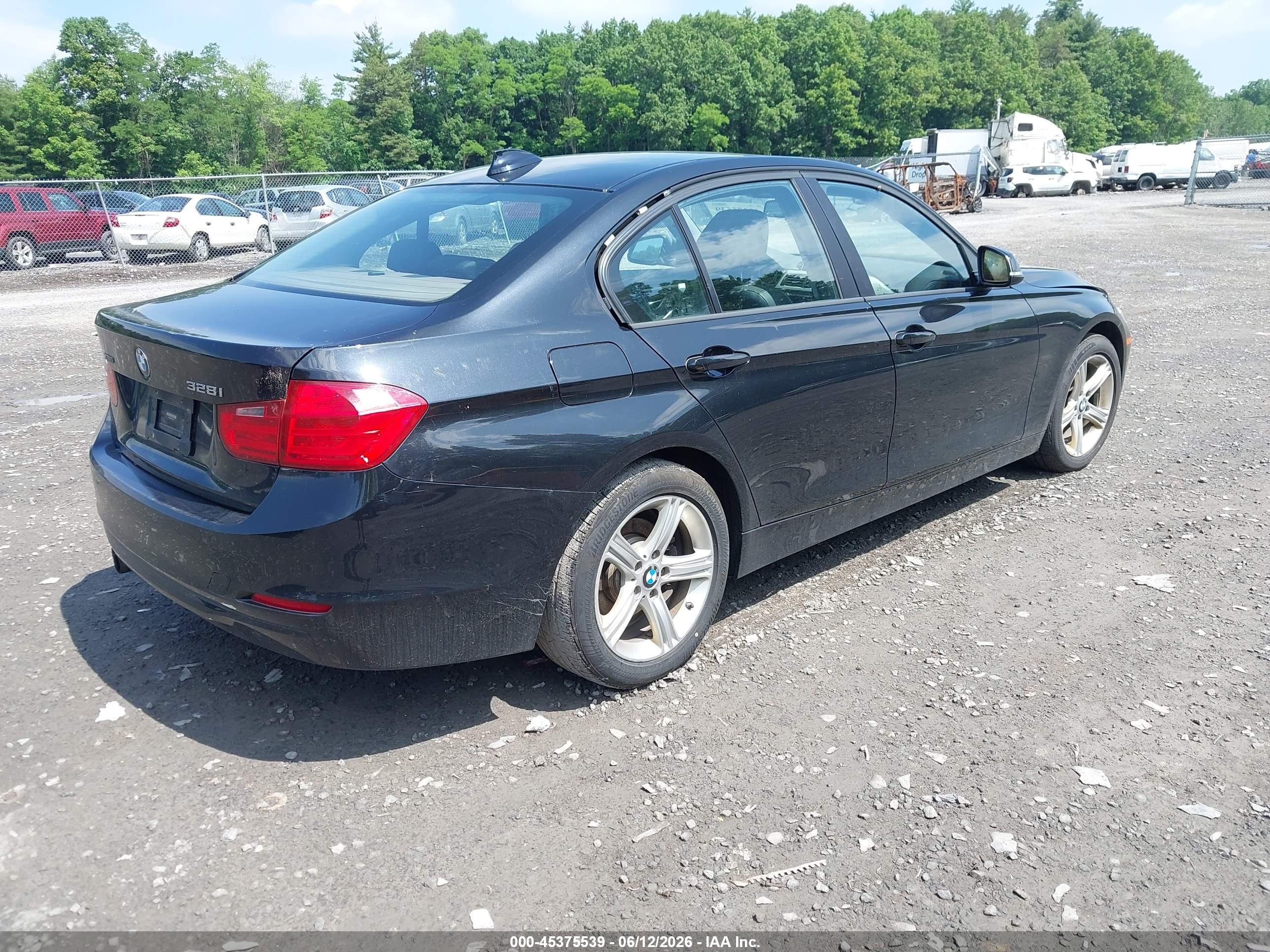 2013 Bmw 328i Xdrive Черный vin: WBA3B3C50DF541632