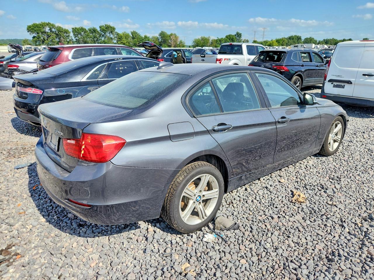 2013 Bmw 328 Xi Серый vin: WBA3B3C51DF532650