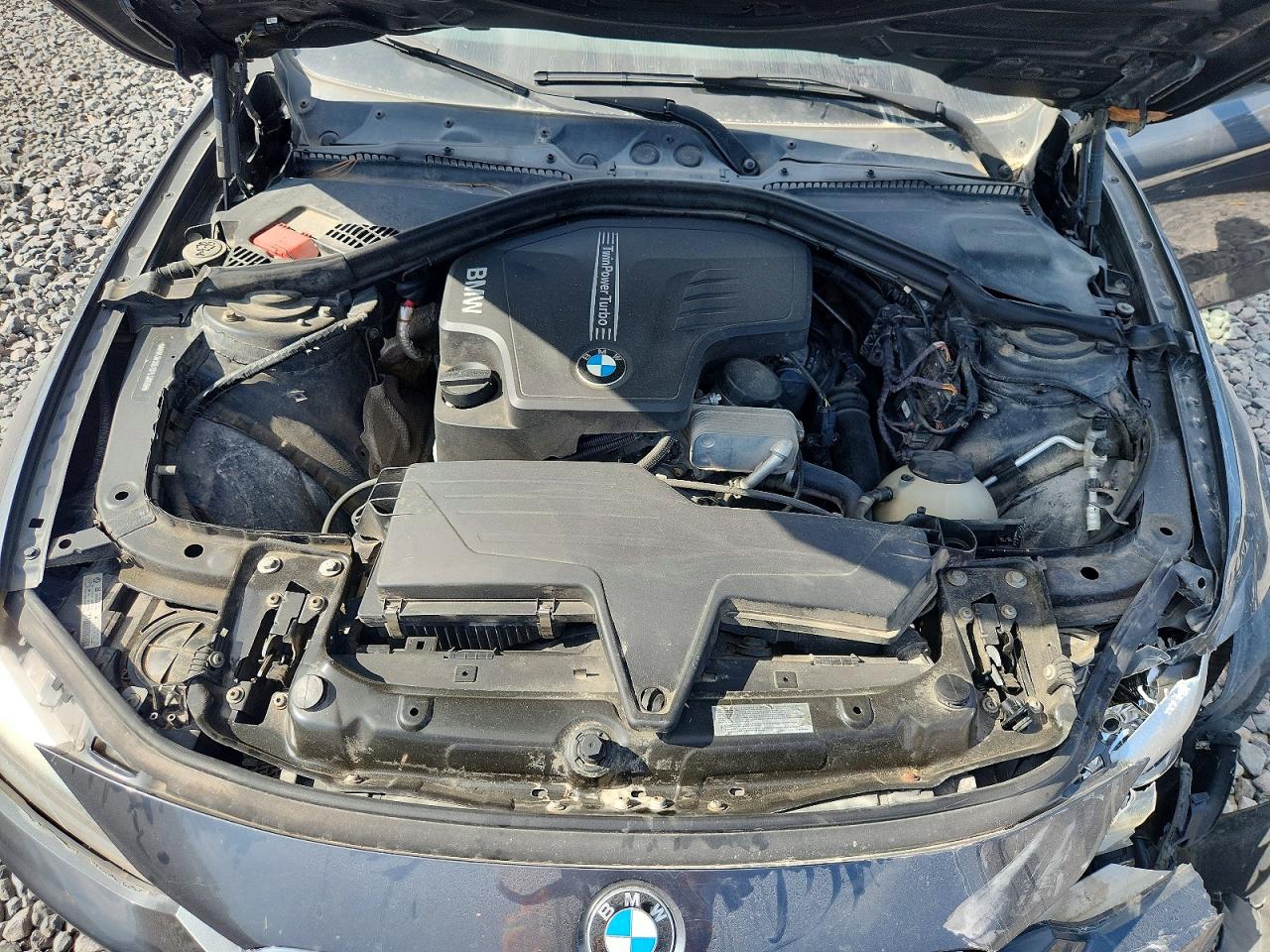 2013 Bmw 328 Xi Серый vin: WBA3B3C51DF532650