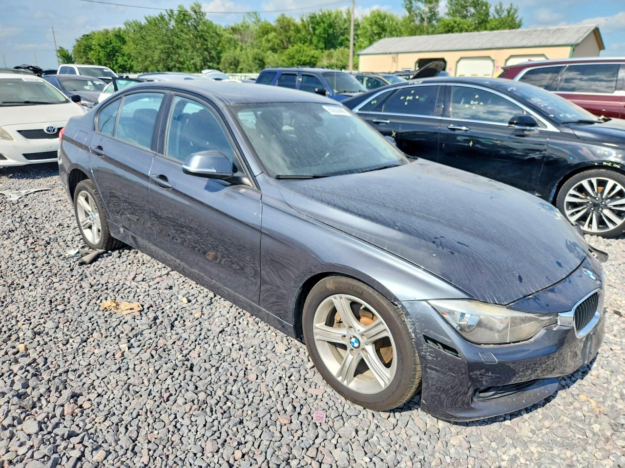2013 Bmw 328 Xi Серый vin: WBA3B3C51DF532650