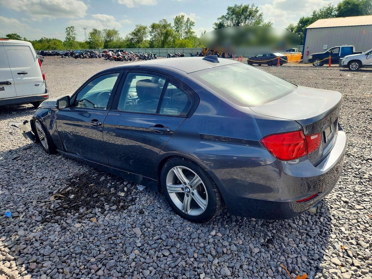2013 Bmw 328 Xi Серый vin: WBA3B3C51DF532650