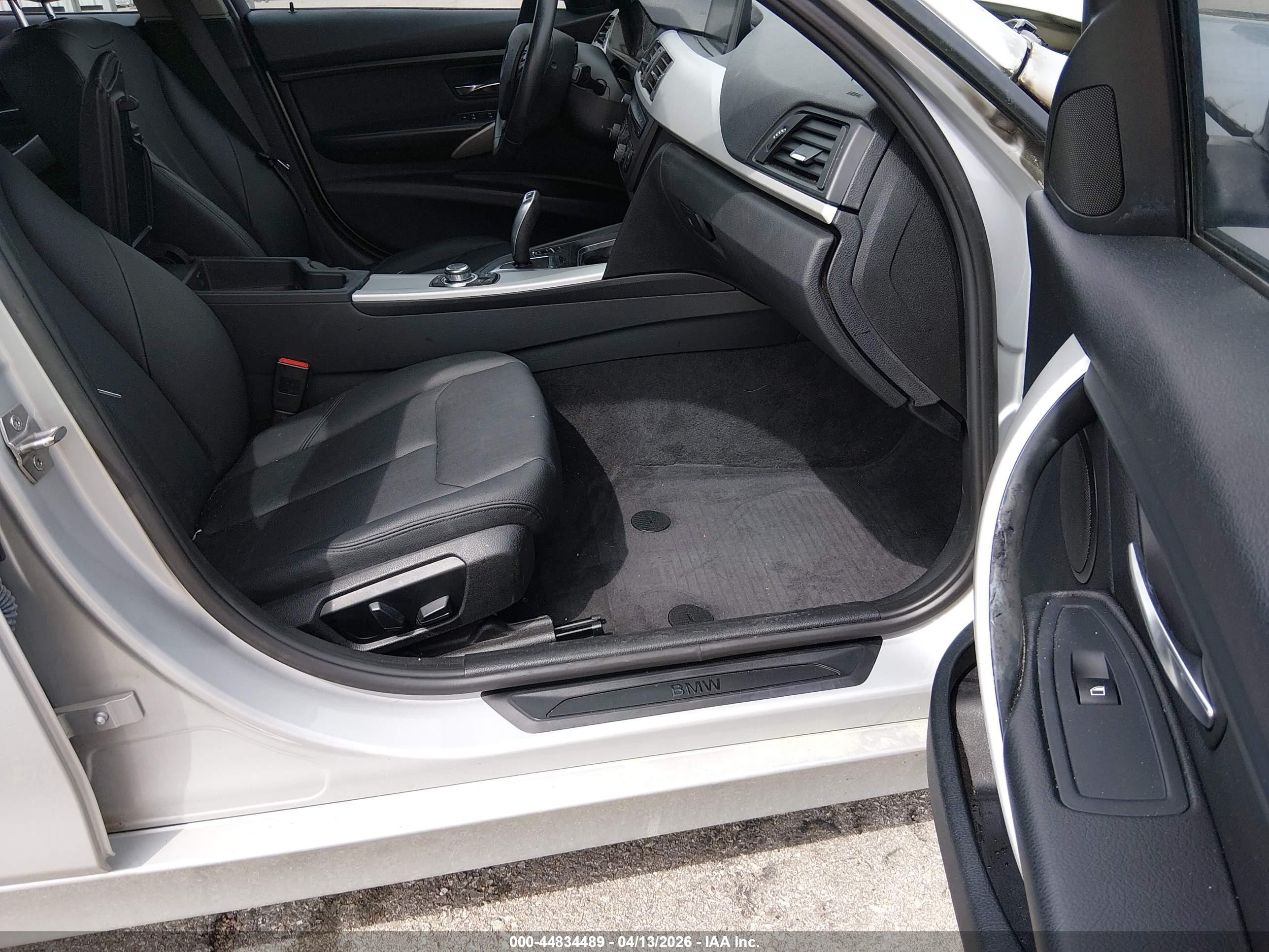 2013 Bmw 328i Xdrive Silver vin: WBA3B3C51DF536861