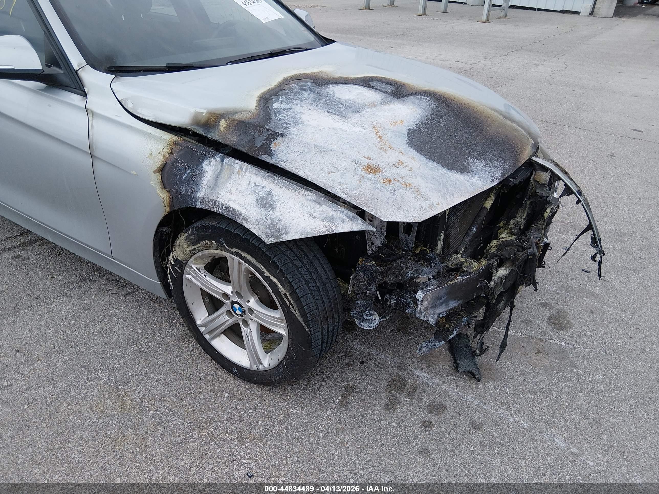 2013 Bmw 328i Xdrive Silver vin: WBA3B3C51DF536861