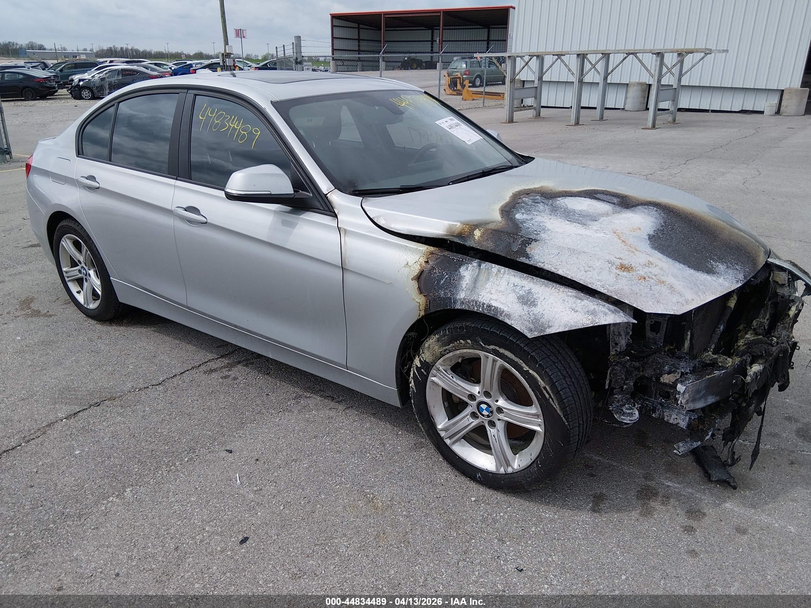 2013 Bmw 328i Xdrive Silver vin: WBA3B3C51DF536861
