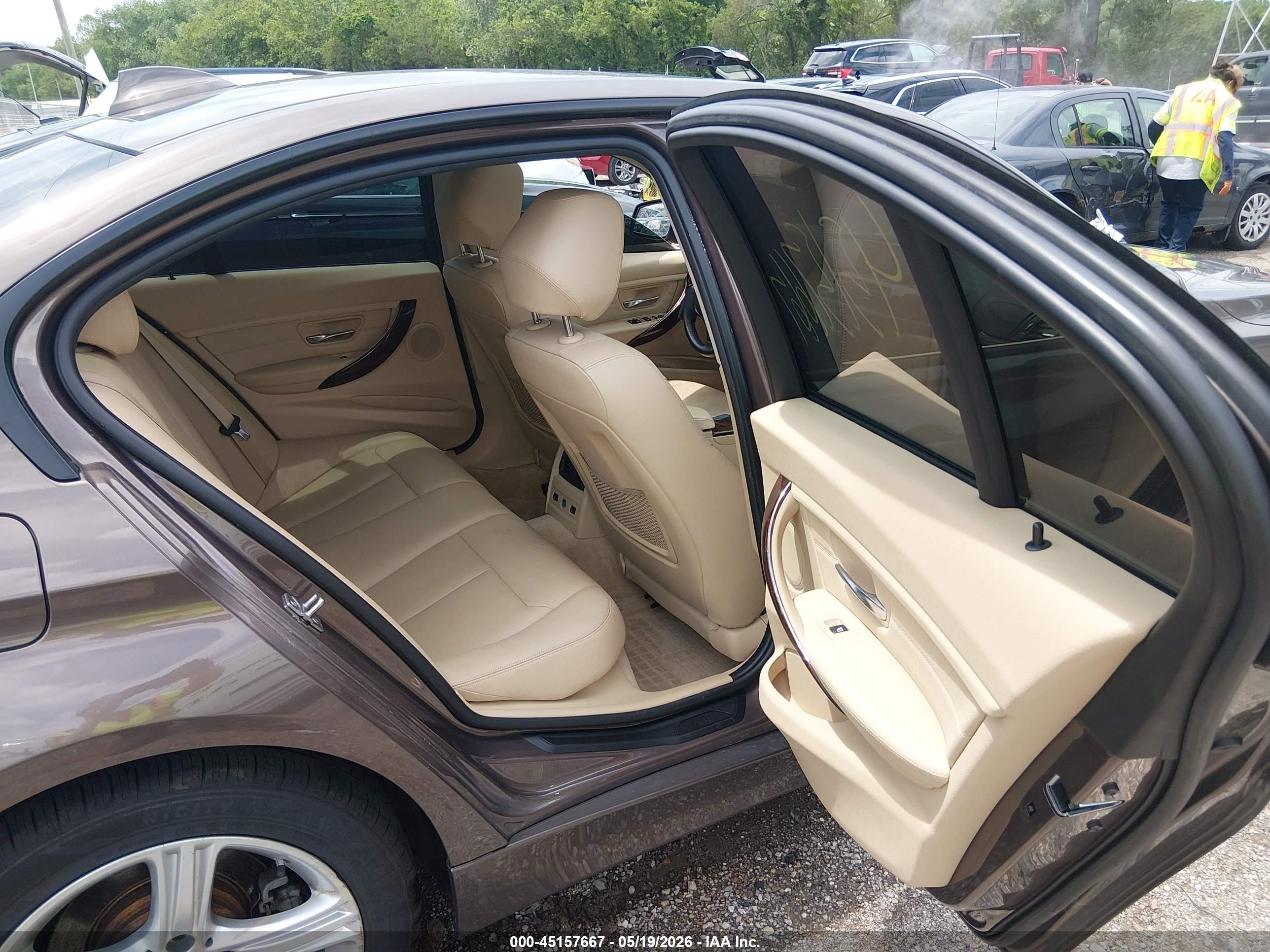 2013 Bmw 328i Xdrive Brown vin: WBA3B3C51DF540019