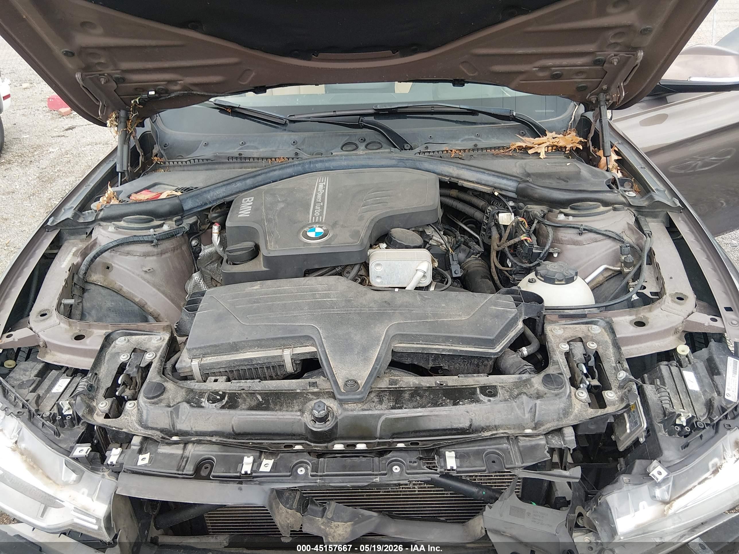 2013 Bmw 328i Xdrive Brown vin: WBA3B3C51DF540019