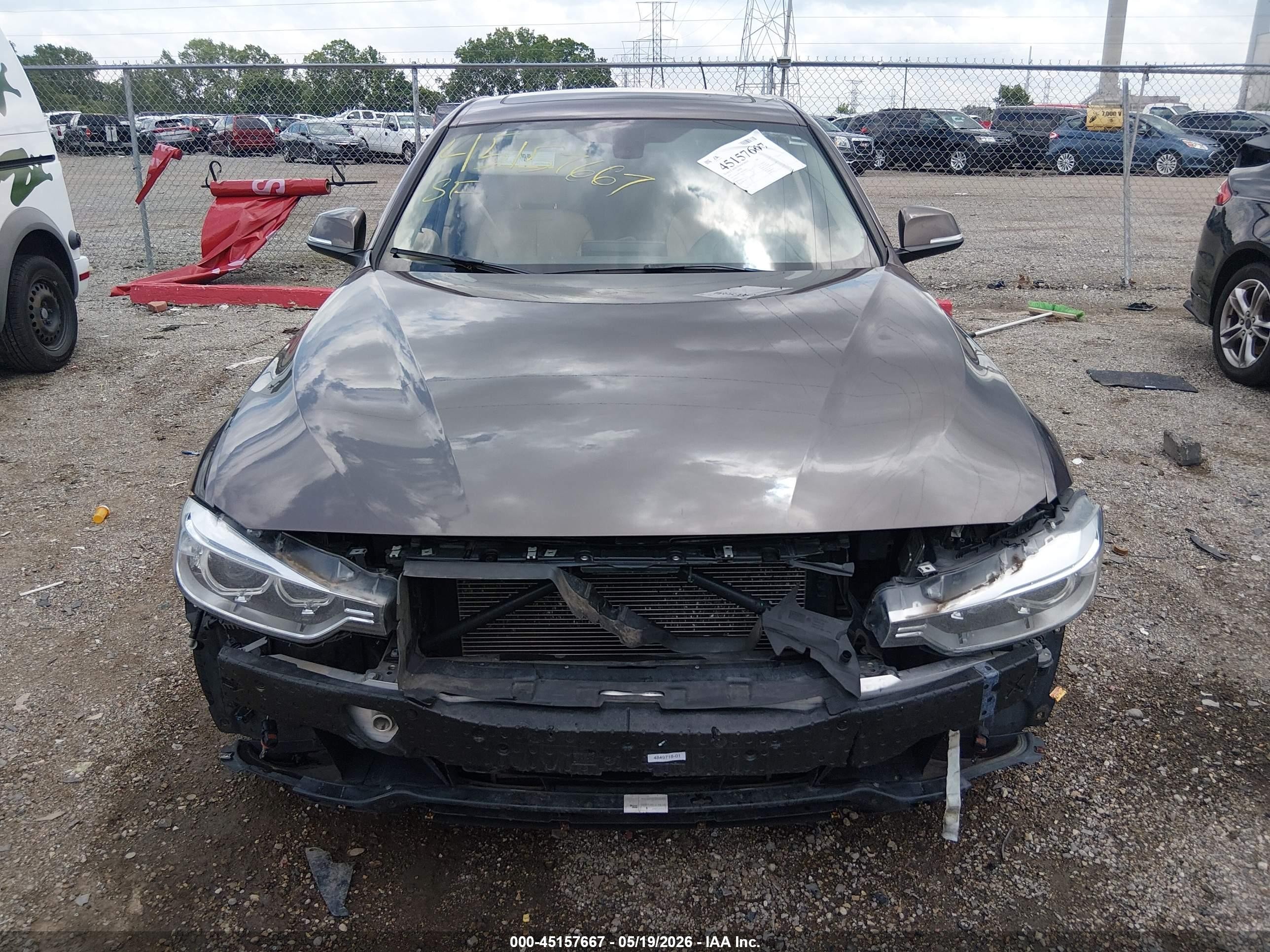 2013 Bmw 328i Xdrive Brown vin: WBA3B3C51DF540019