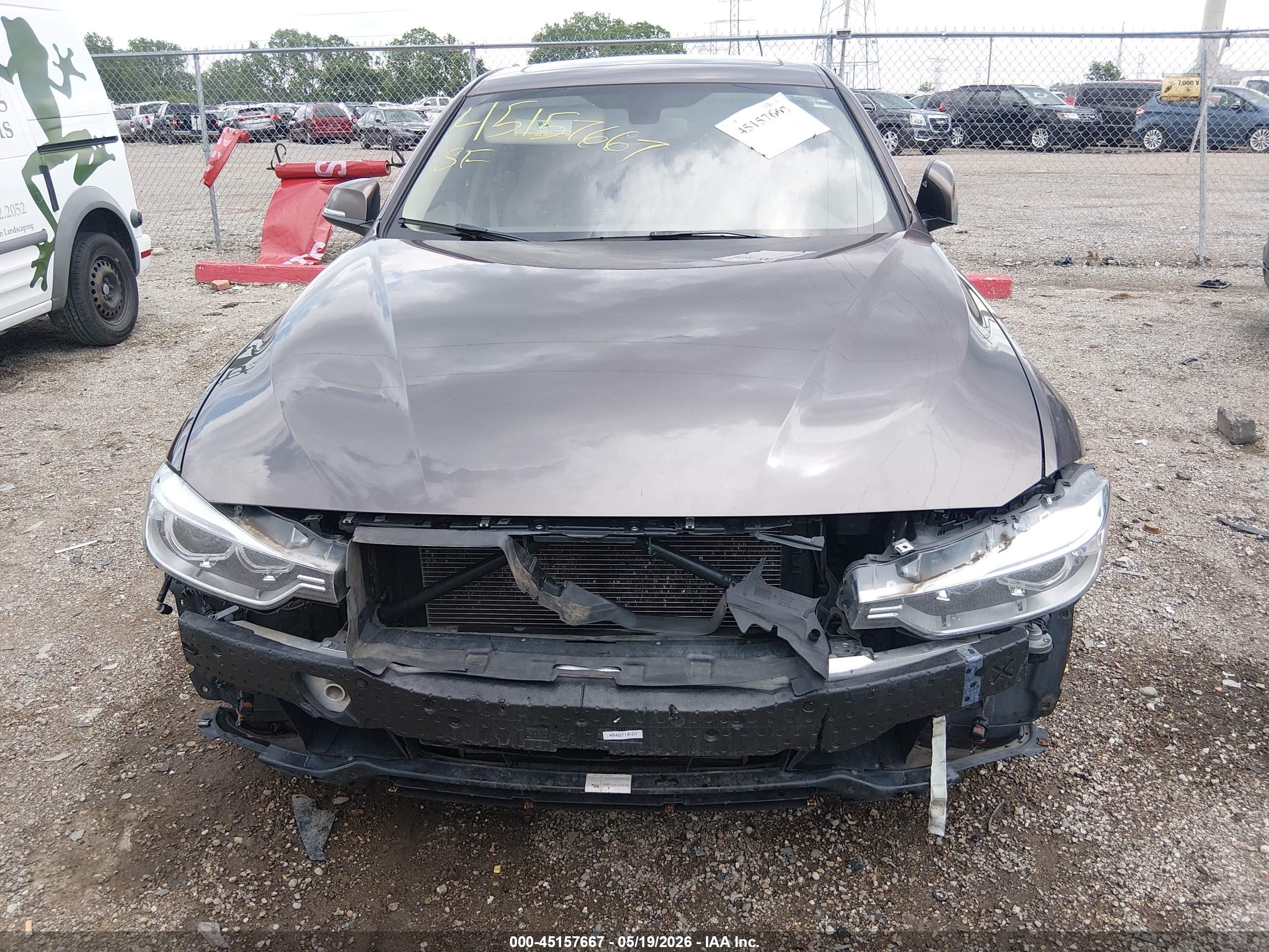 2013 Bmw 328i Xdrive Brown vin: WBA3B3C51DF540019