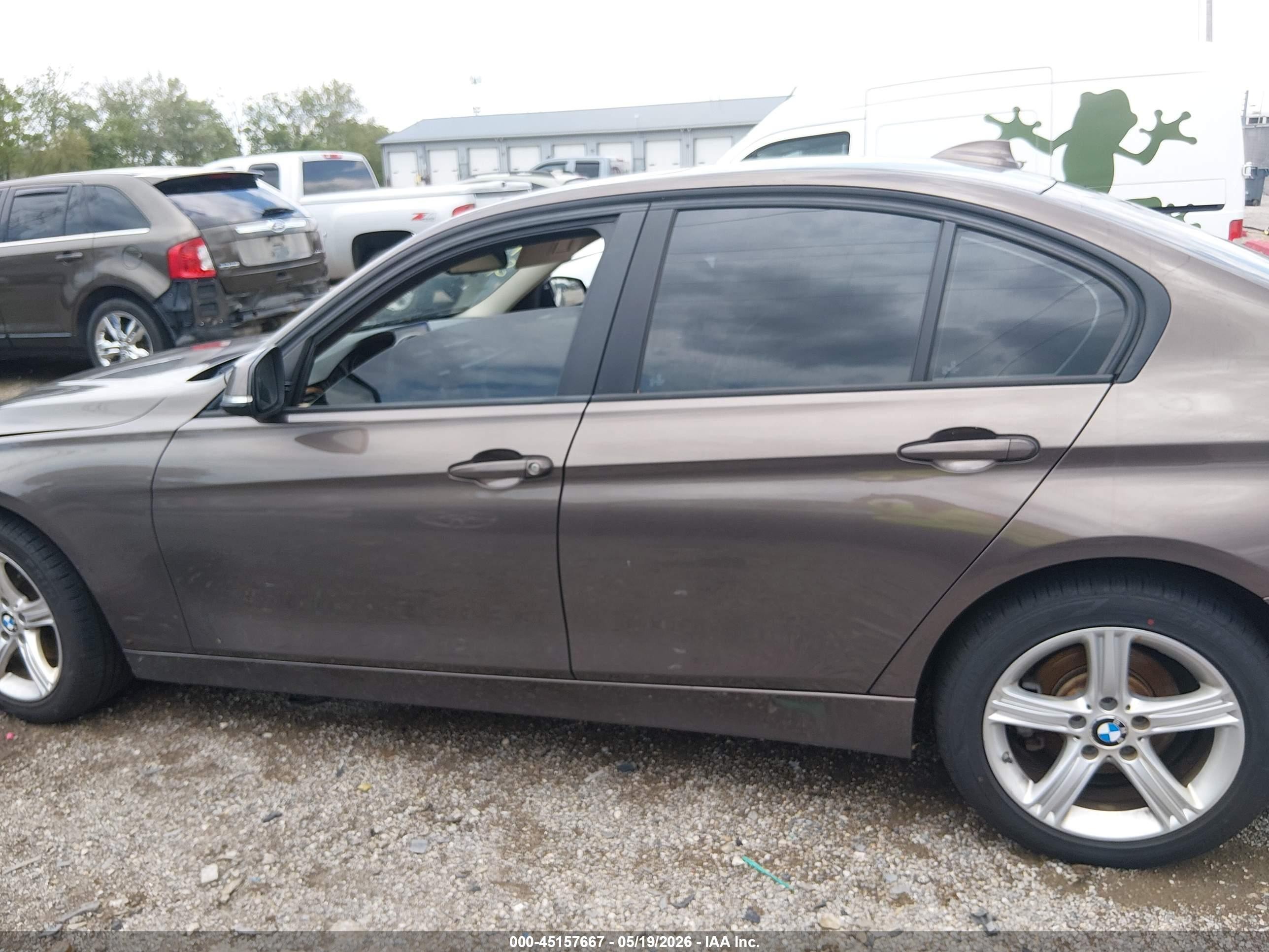 2013 Bmw 328i Xdrive Brown vin: WBA3B3C51DF540019