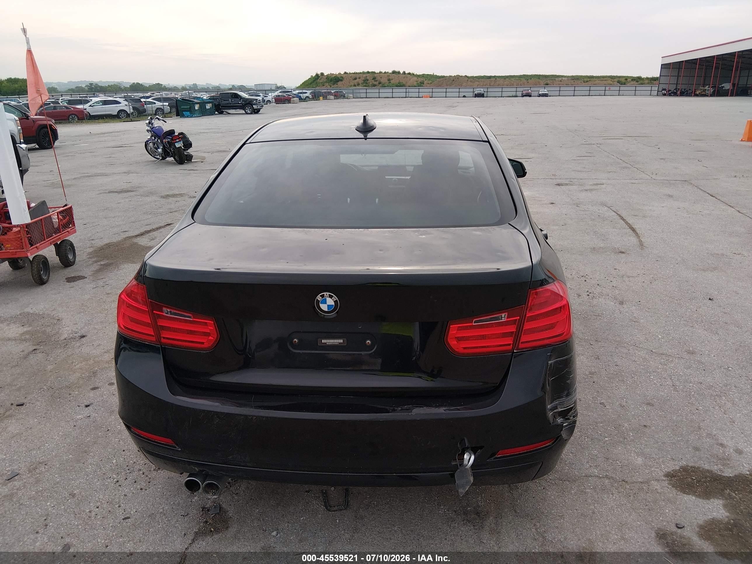 2013 Bmw 328i Xdrive Black vin: WBA3B3C51DF542014
