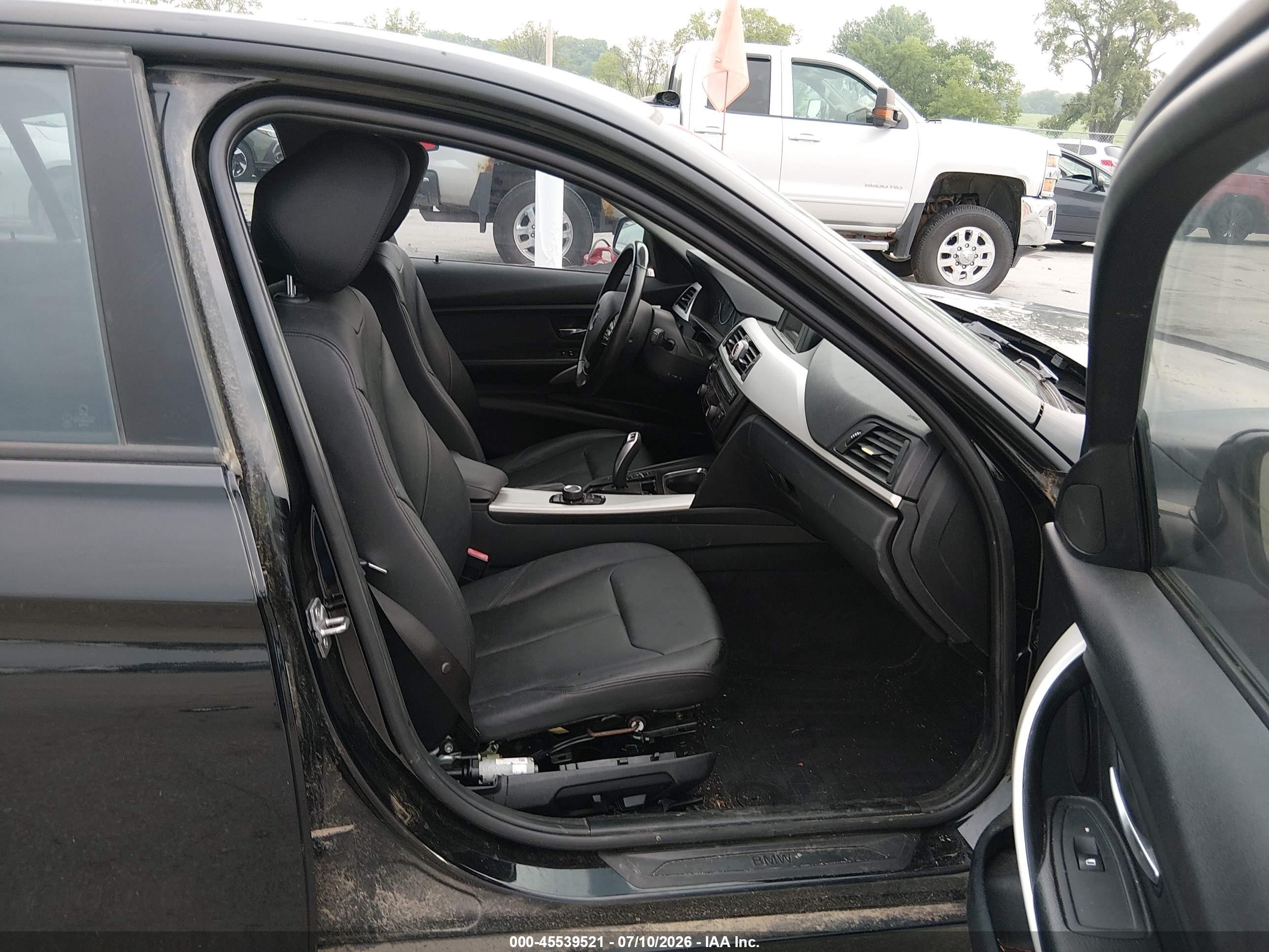 2013 Bmw 328i Xdrive Black vin: WBA3B3C51DF542014