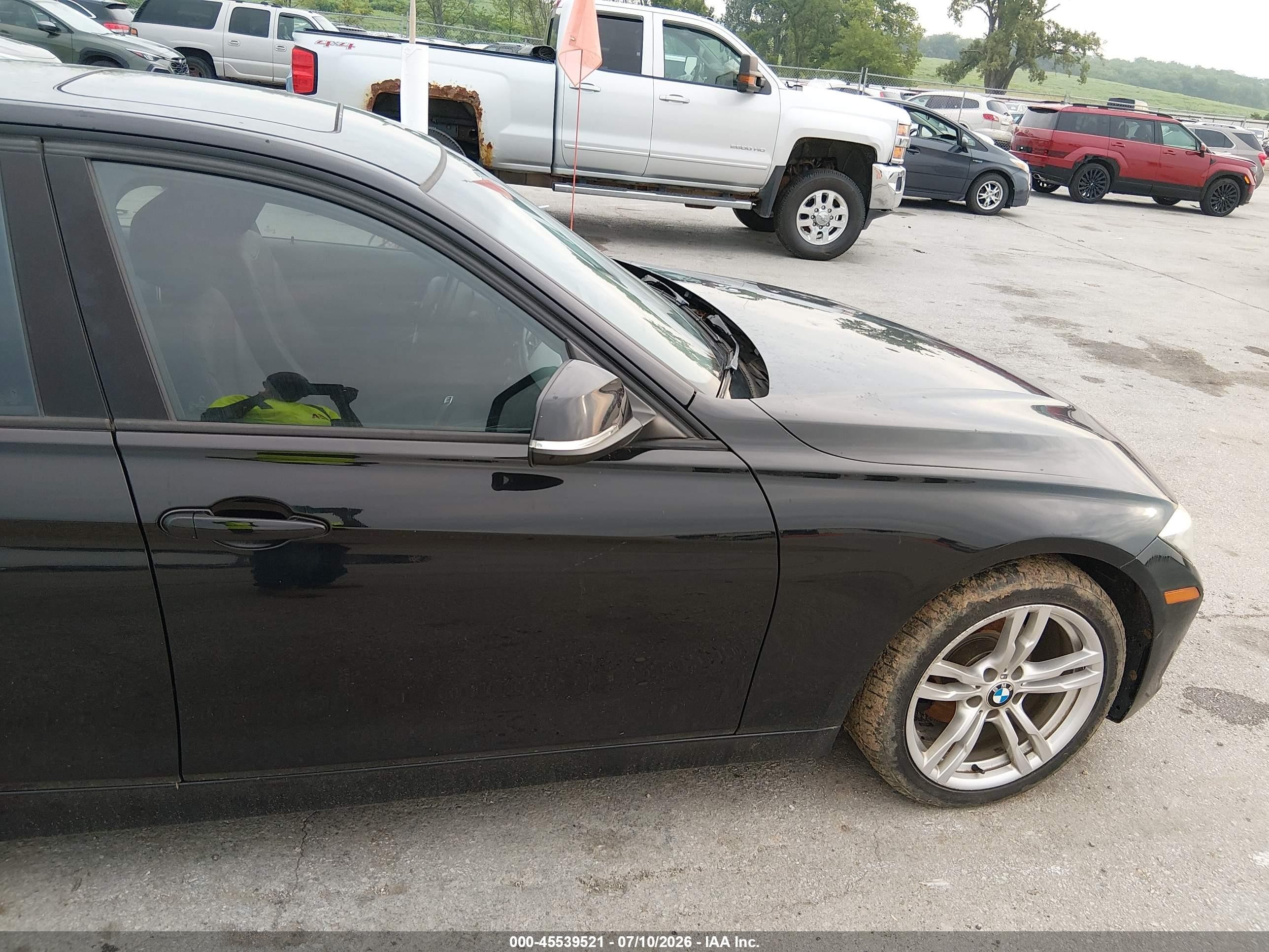 2013 Bmw 328i Xdrive Black vin: WBA3B3C51DF542014