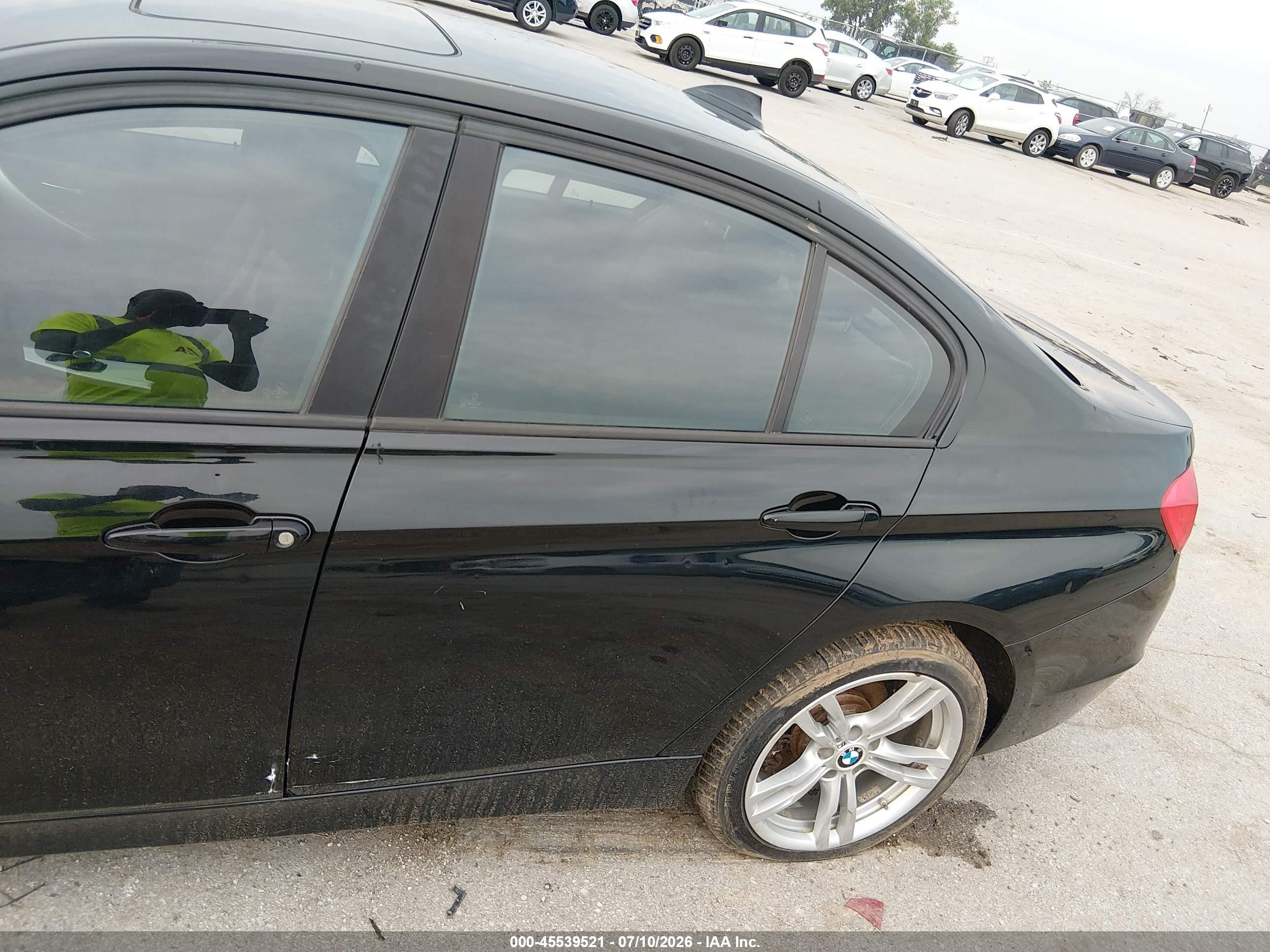 2013 Bmw 328i Xdrive Black vin: WBA3B3C51DF542014