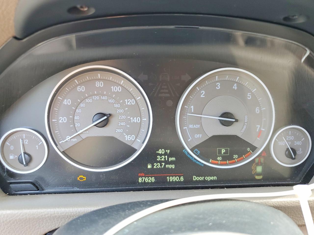 2013 Bmw 328 Xi Brown vin: WBA3B3C51DJ698082