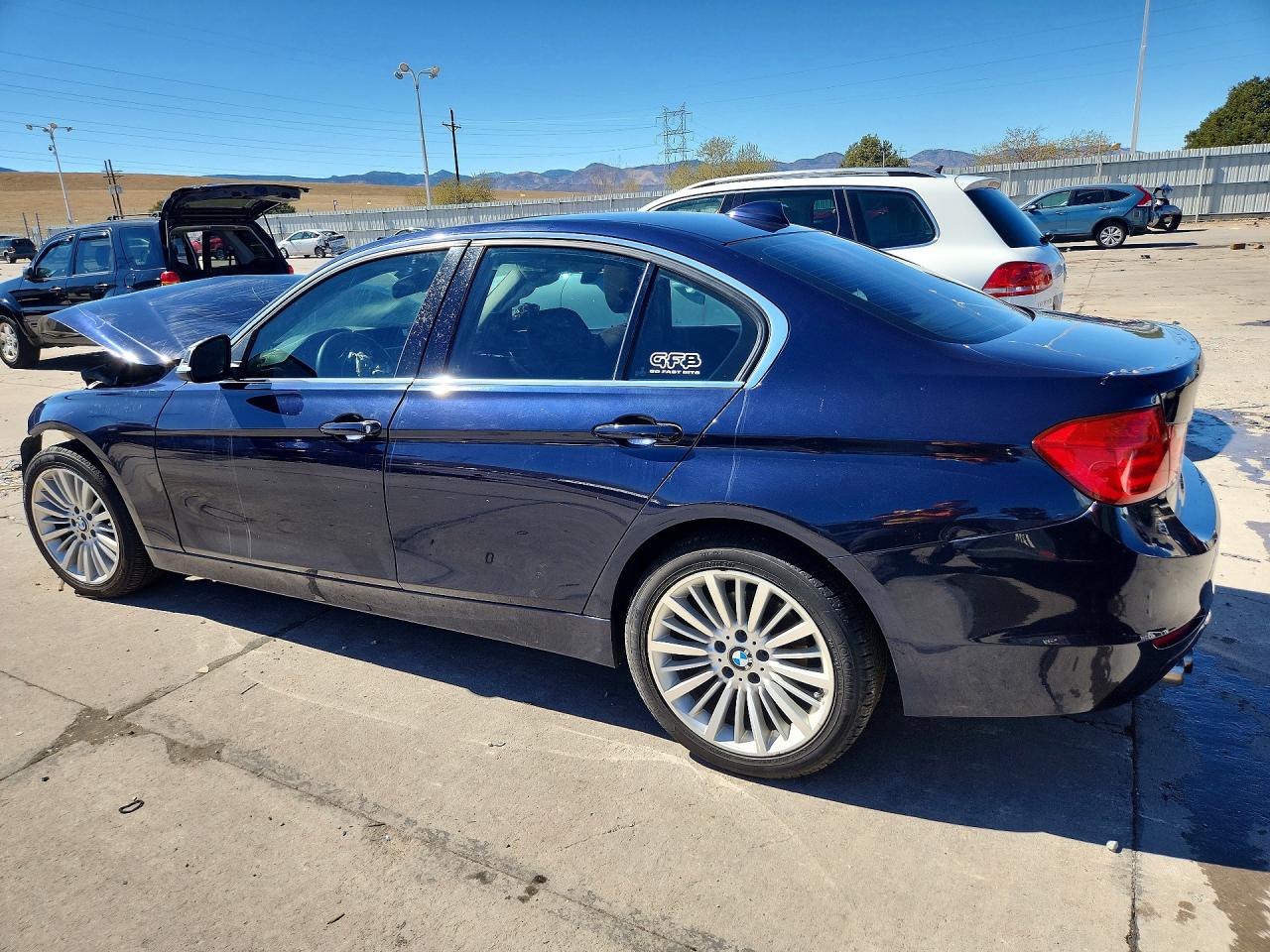 2014 Bmw 328 Xi Black vin: WBA3B3C51EJ979560