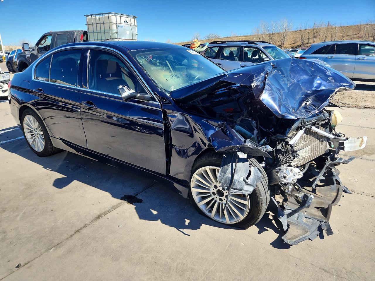 2014 Bmw 328 Xi Black vin: WBA3B3C51EJ979560