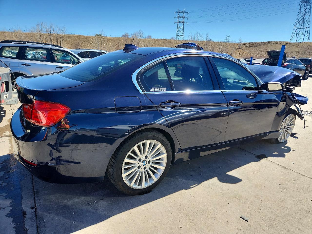 2014 Bmw 328 Xi Black vin: WBA3B3C51EJ979560