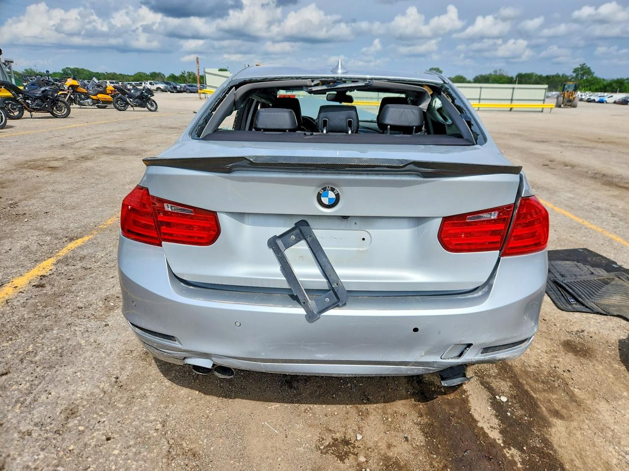 2015 Bmw 328 Xi Silver vin: WBA3B3C51FF546812