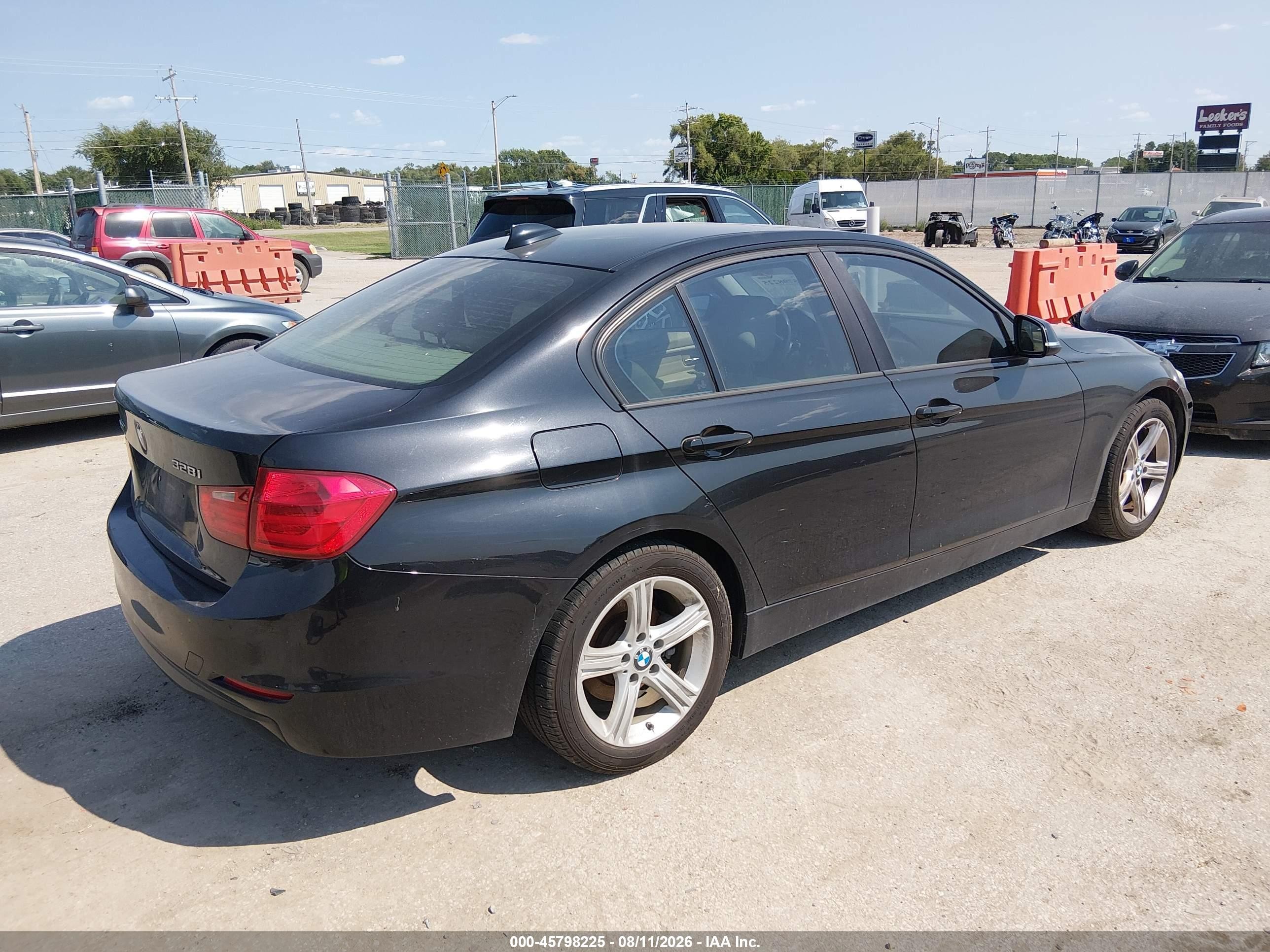 2013 Bmw 328i Xdrive Black vin: WBA3B3C52DF538182