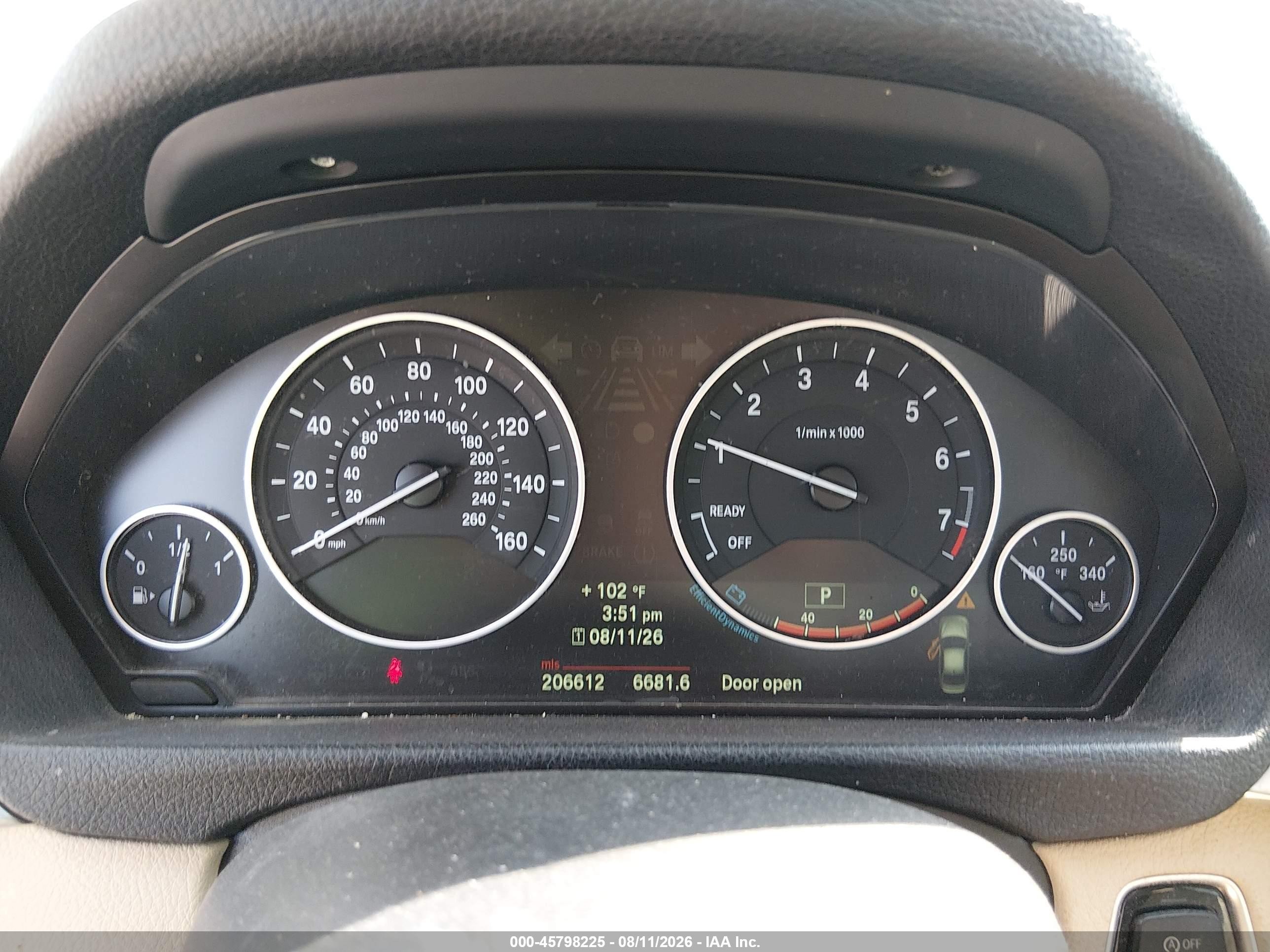 2013 Bmw 328i Xdrive Black vin: WBA3B3C52DF538182