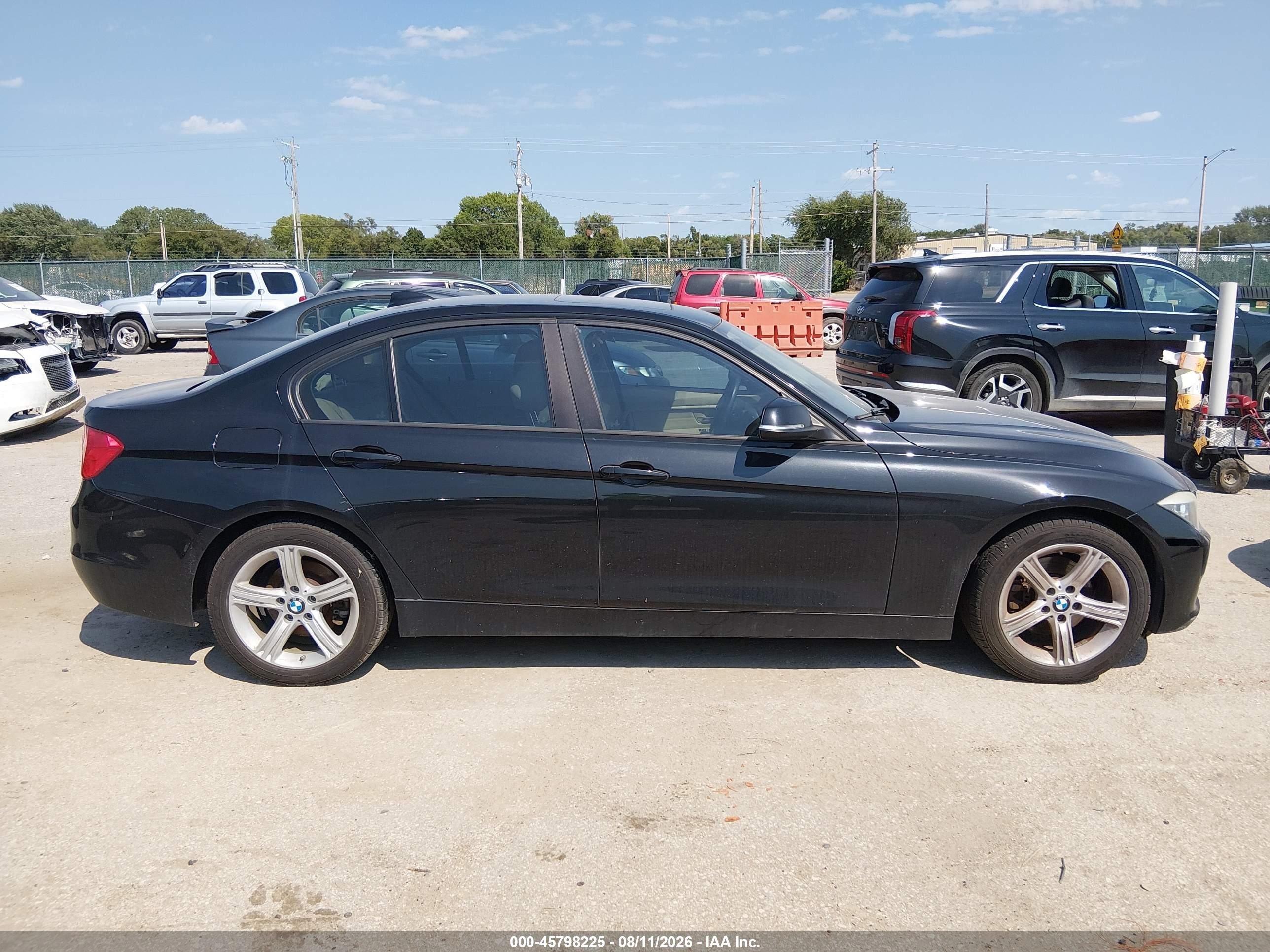 2013 Bmw 328i Xdrive Black vin: WBA3B3C52DF538182