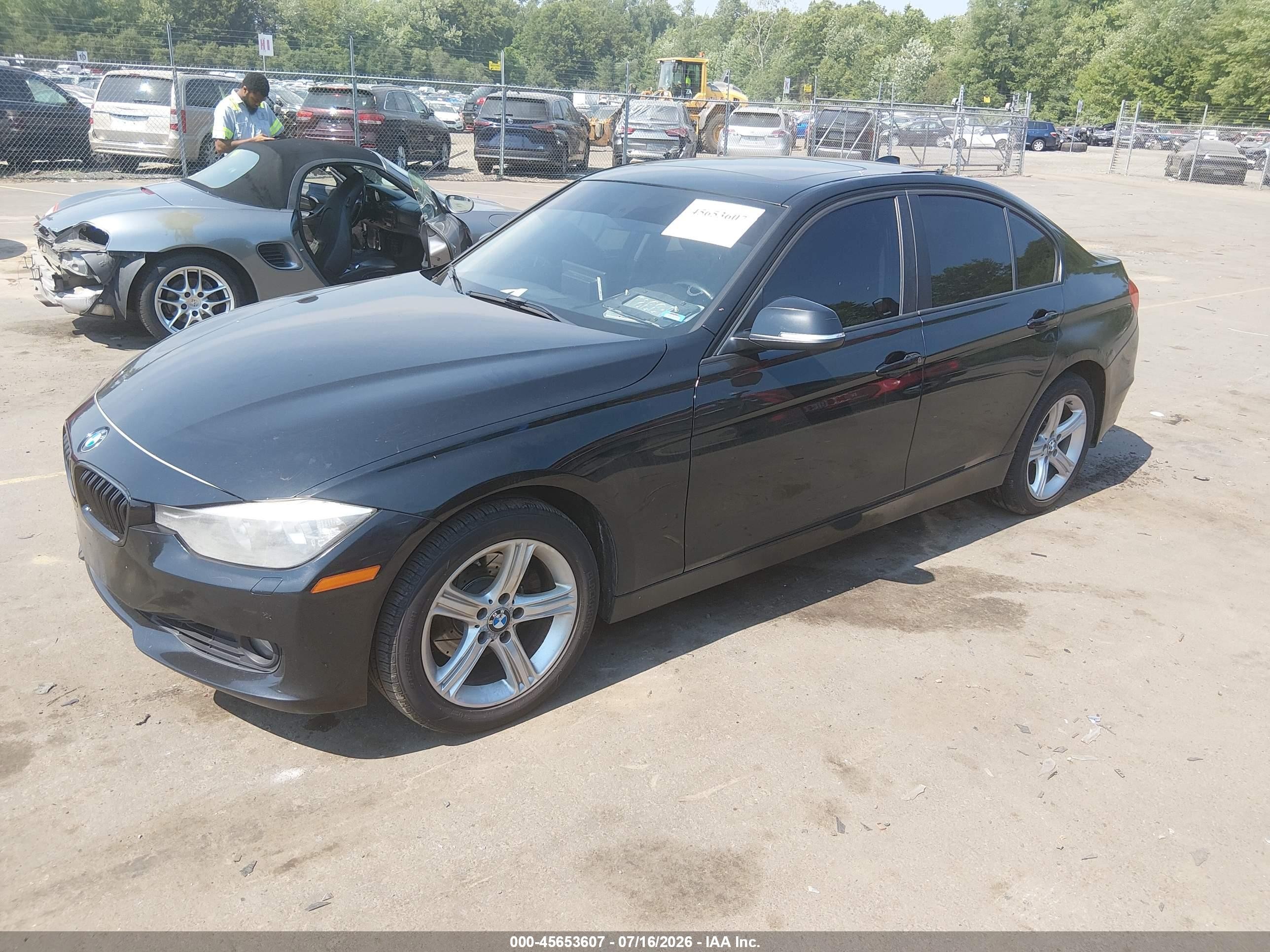 2013 Bmw 328i Xdrive Черный vin: WBA3B3C52DF538439