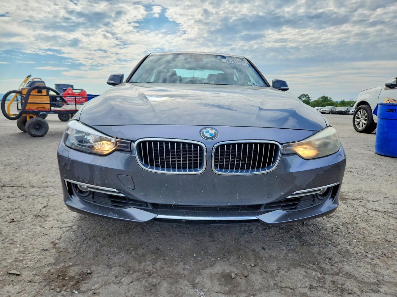 2013 Bmw 328 Xi Серый vin: WBA3B3C52DJ810145