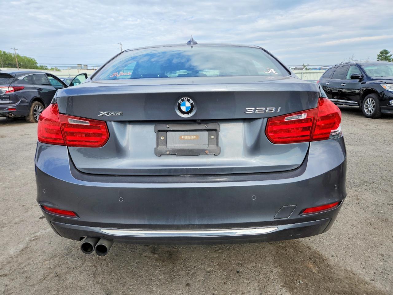 2013 Bmw 328 Xi Серый vin: WBA3B3C52DJ810145