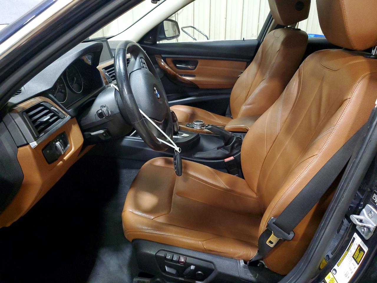 2014 Bmw 328 Xi Blue vin: WBA3B3C52EJ979292