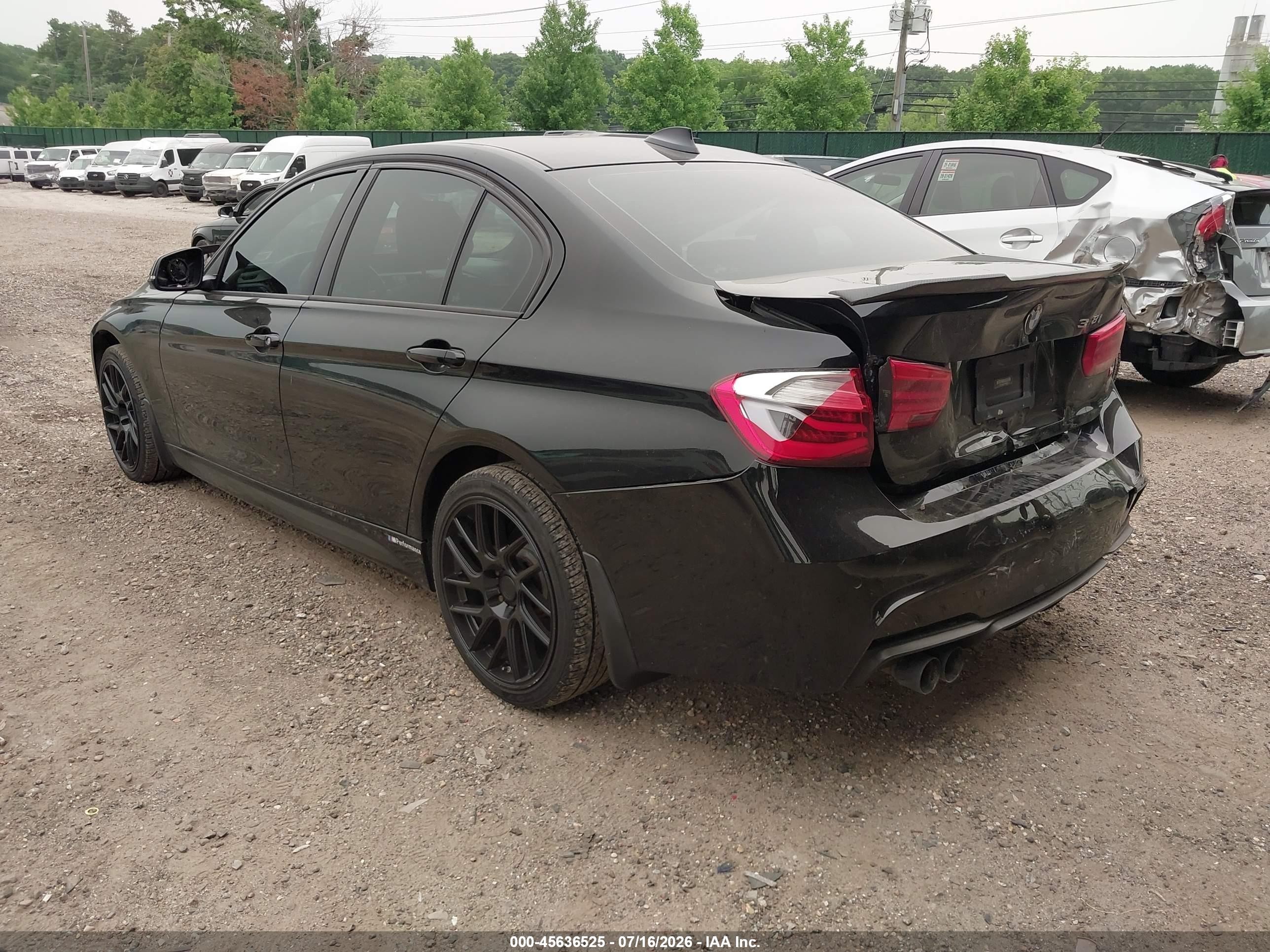 2015 Bmw 328i Xdrive Black vin: WBA3B3C52FF548259