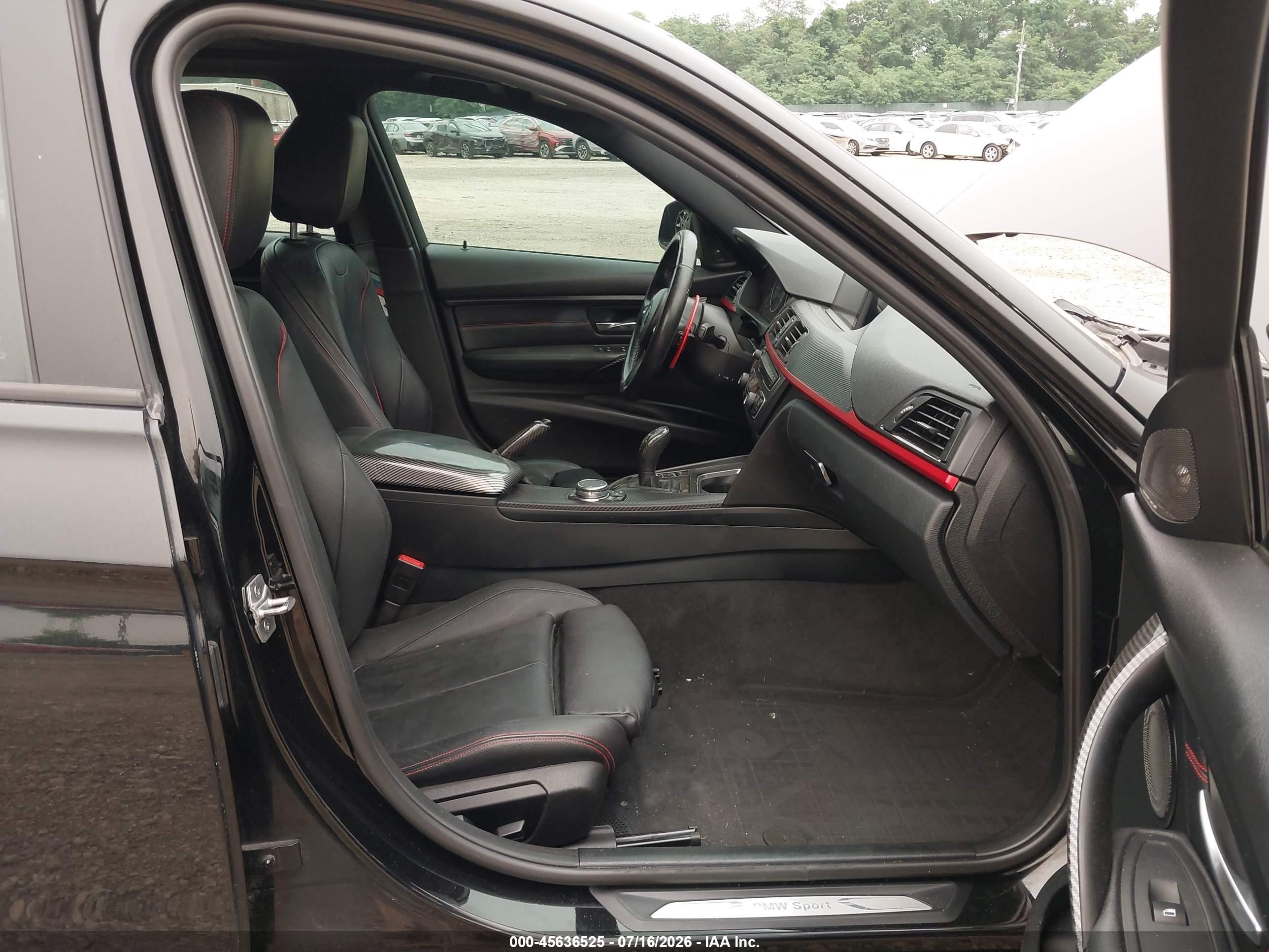 2015 Bmw 328i Xdrive Black vin: WBA3B3C52FF548259