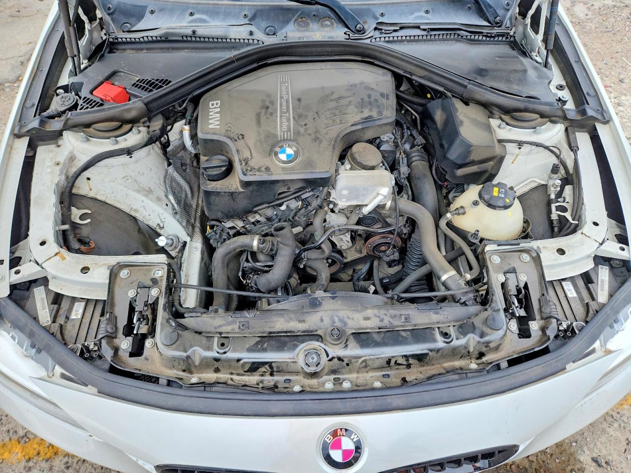 2015 Bmw 328 Xi White vin: WBA3B3C52FF548813