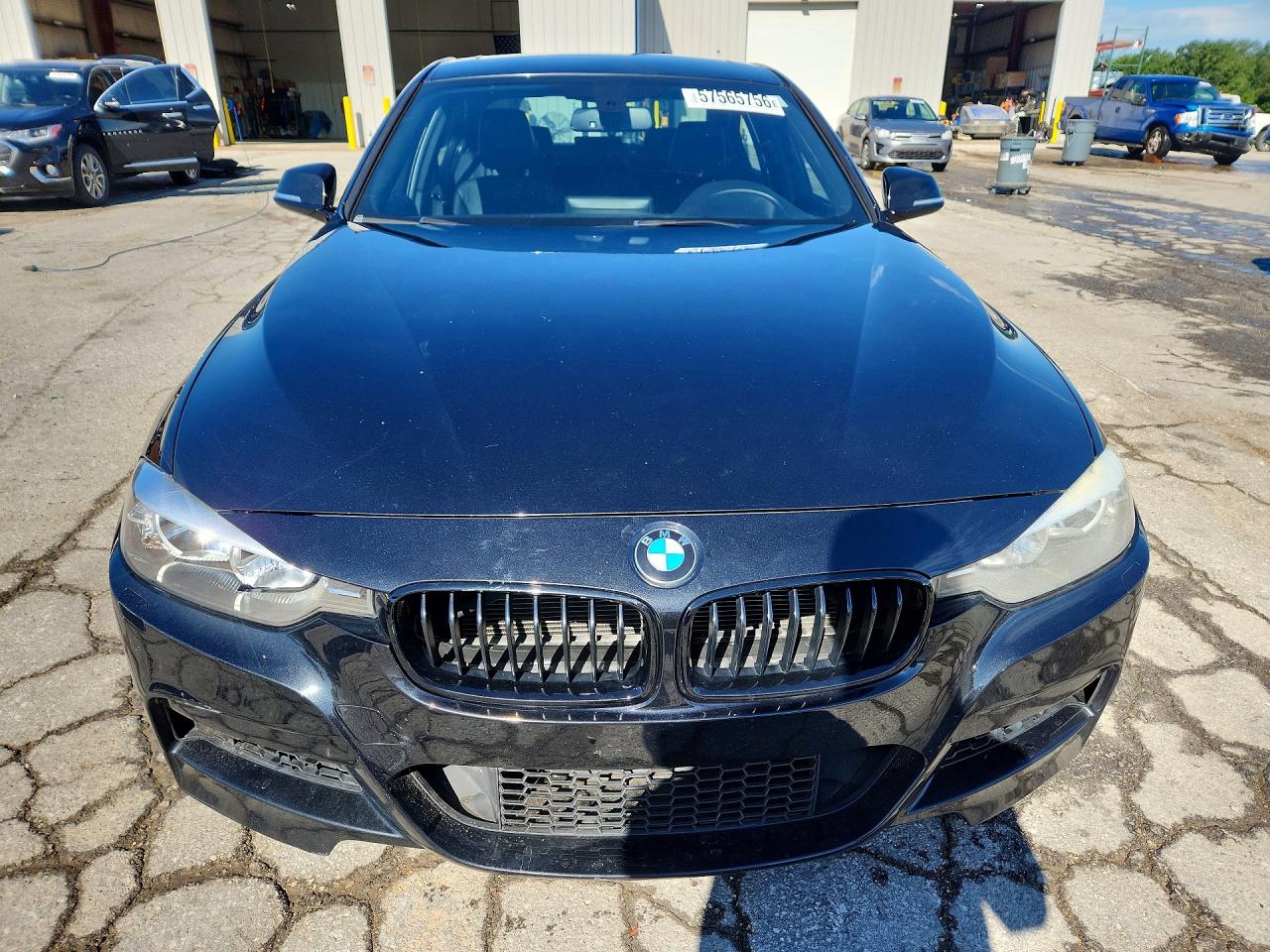 2013 Bmw 328 Xi Черный vin: WBA3B3C53DF532455