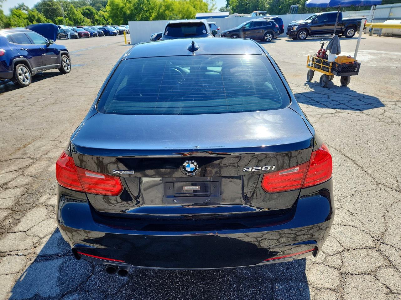 2013 Bmw 328 Xi Черный vin: WBA3B3C53DF532455