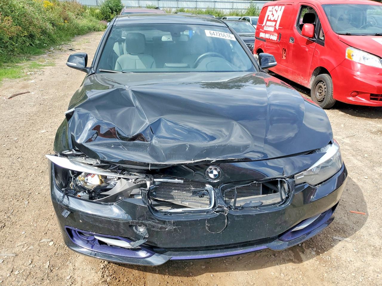 2013 Bmw 328 Xi Black vin: WBA3B3C53DF537350