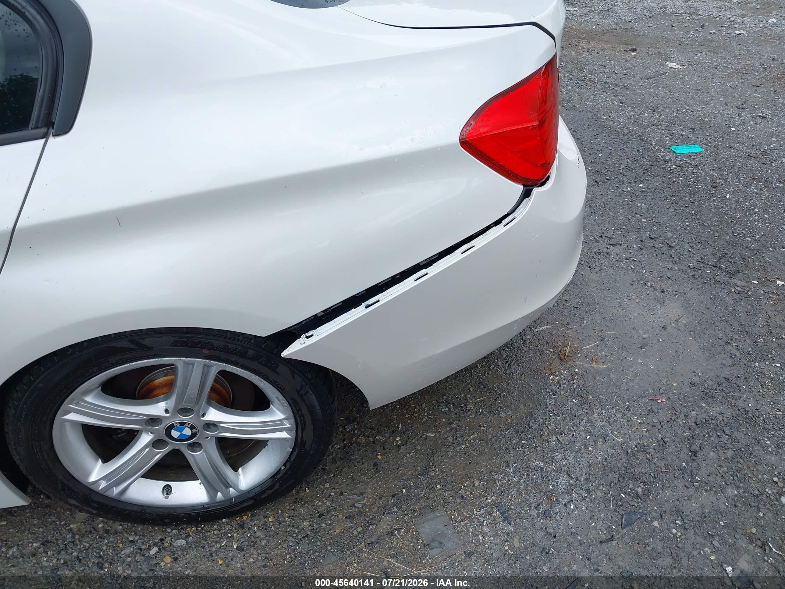2013 Bmw 328i Xdrive White vin: WBA3B3C53DJ698617
