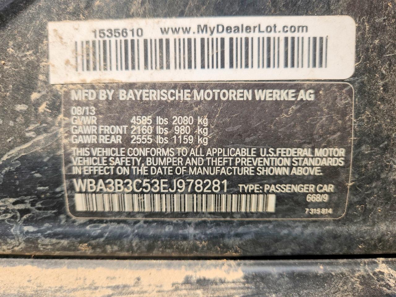 2014 Bmw 328 Xi Black vin: WBA3B3C53EJ978281
